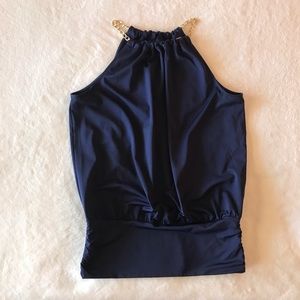 Lilly Pulitzer Bowen Top Navy